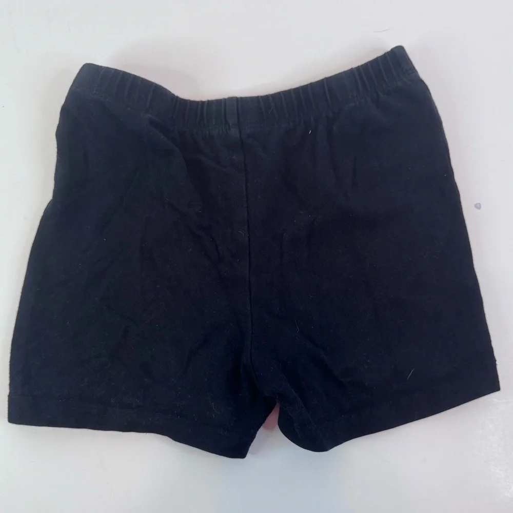 The Children’s Place Black Pull On Shorts Girls M 7/8